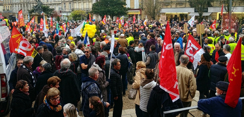 You are currently viewing Réforme des retraites : mobilisation toujours importante en Dordogne