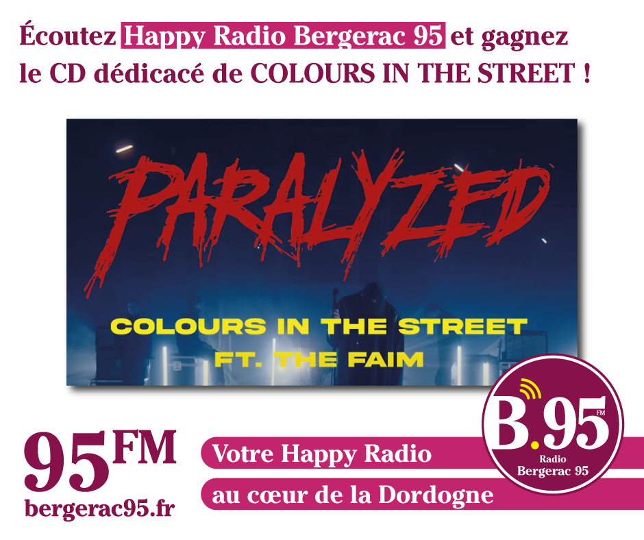 You are currently viewing Gagnez le CD dédicacé de COLOURS IN THE STREET – 10 CD à gagner