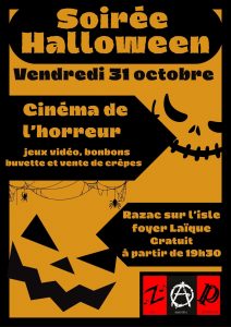 Lire la suite à propos de l’article soirée halloween