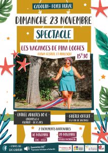 Lire la suite à propos de l’article SPECTACLE « Les vacances de Pina Loches »