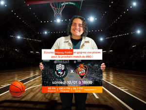 Lire la suite à propos de l’article Vibrez au rythme du BBD avec Happy Radio !