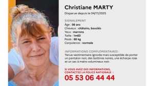 Lire la suite à propos de l’article Bergerac : nouvelle battue citoyenne pour retrouver Christiane Marty