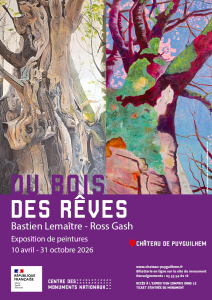 Lire la suite à propos de l’article Exposition Du bois des rêves de Bastien Lemaître et Ross Gash au Château de Puyguilem (Villars)
