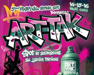 Art-Tak 2026 : Bergerac en mode street art le temps d’un week-end