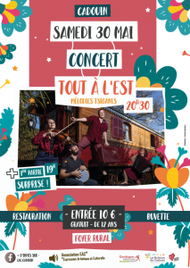 Lire la suite à propos de l’article CONCERT | TOUT A L&rsquo;EST – mélodies tsiganes