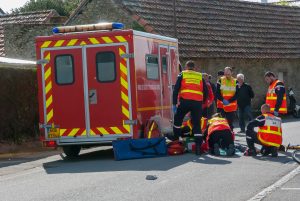 Périgueux : sept blessés après une collision avec un fourgon de pompiers