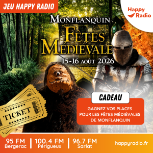 Lire la suite à propos de l’article Gagnez vos entrées pour les Fêtes Médiévales de Montflanquin ! ⚔️