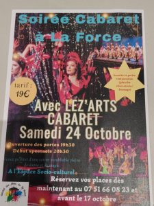 Lire la suite à propos de l’article Soirée Cabaret
