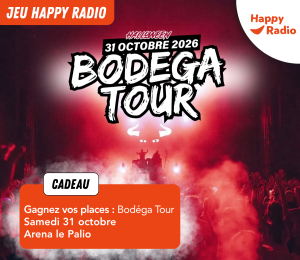 Lire la suite à propos de l’article Happy Radio vous offre vos places pour la BODEGA TOUR !